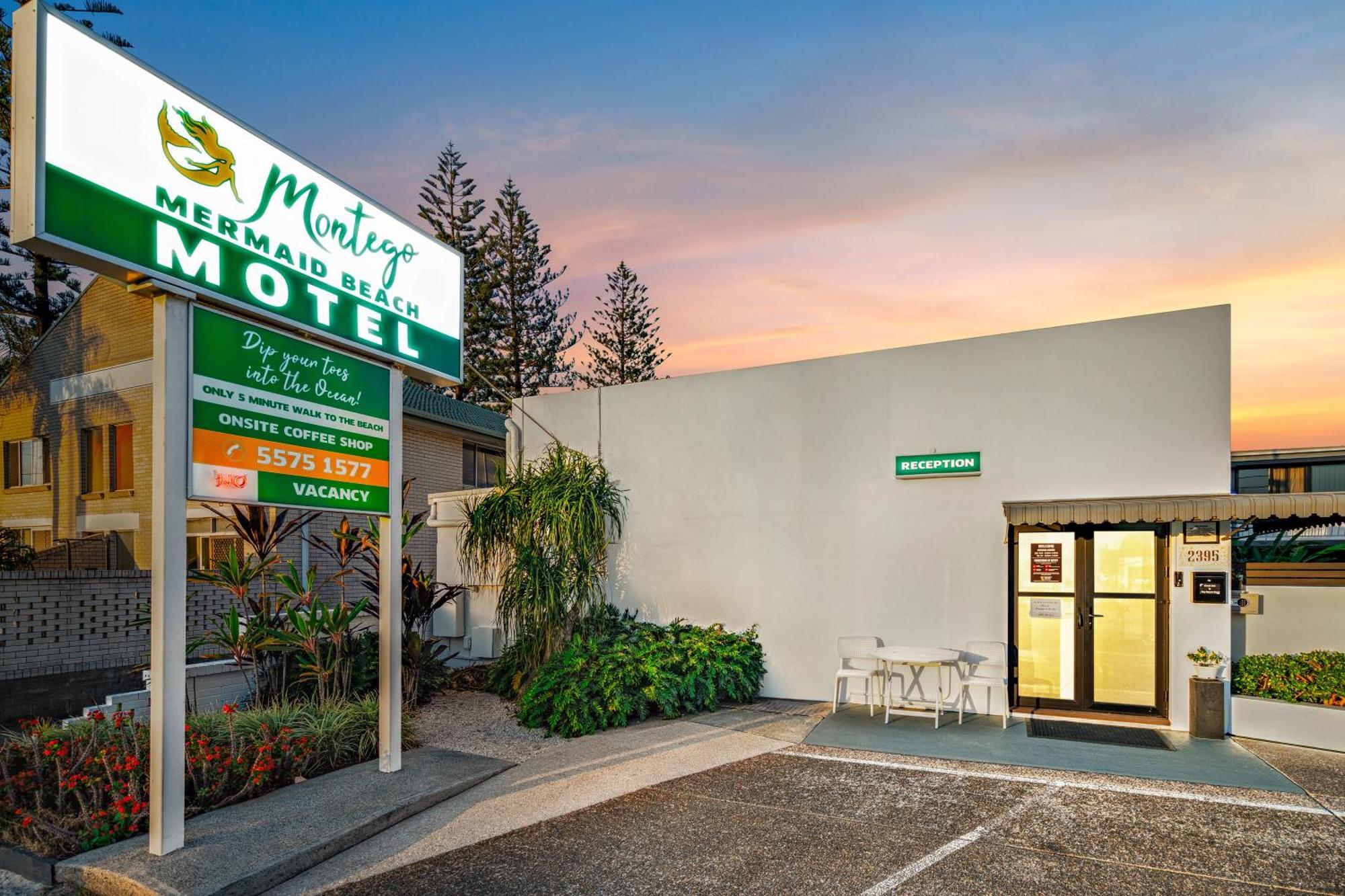 Montego Mermaid Beach Motel Gold Coast Exterior foto